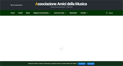 Desktop Screenshot of amicimusicapalmi.it