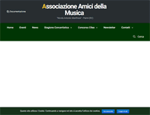 Tablet Screenshot of amicimusicapalmi.it